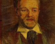 文森特威廉梵高 - 唐古神父肖像